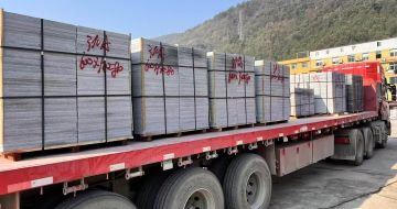 宿迁 芝麻灰地铺石出货日常