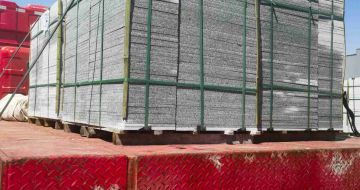 宿迁 芝麻白火烧规格板地铺石300*600/600*600