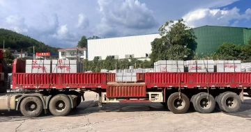 宿迁 芝麻灰花岗岩地铺石出货日常