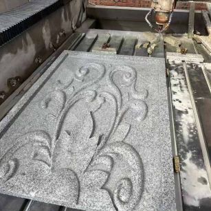 宿迁 白麻别墅干挂雕花板