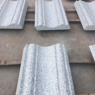 宿迁 白麻花岗岩光面别墅线条