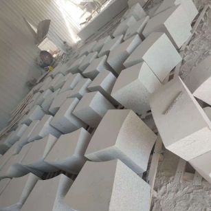 宿迁 白麻花岗岩异形坐凳