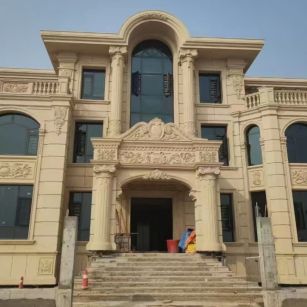 宿迁 黄金麻花岗岩别墅外墙干挂