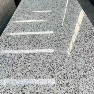 宿迁 白麻花岗岩光面毛板