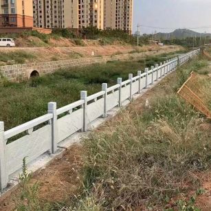 宿迁 白麻河道栏杆效果展示图