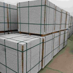 宿迁 白麻花岗岩石材荔枝面地铺石（300*600*50）