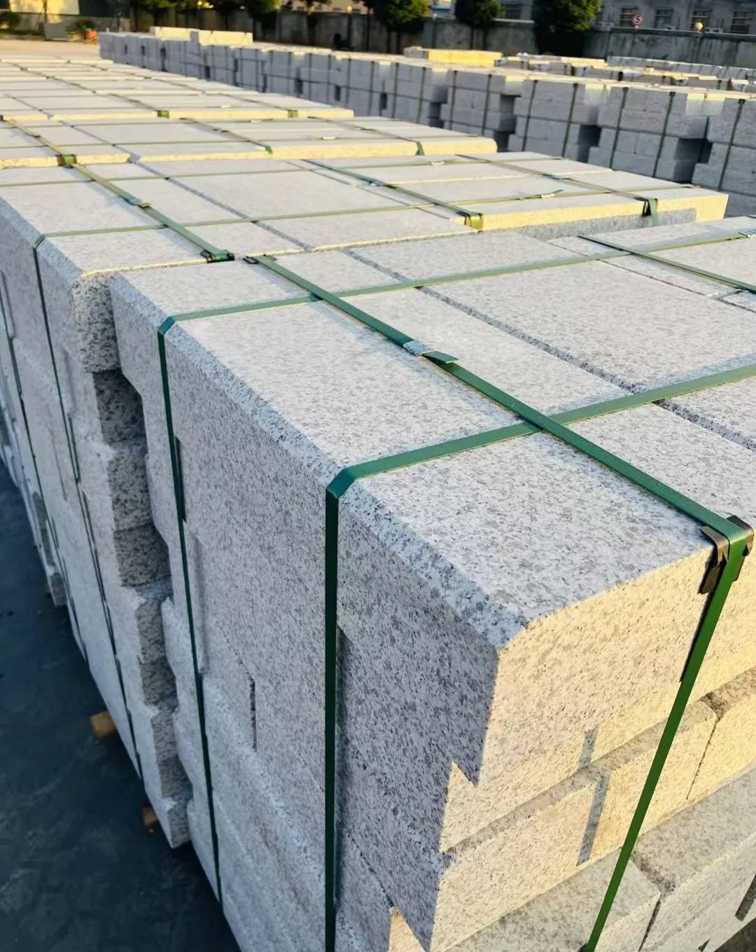 宿迁 白麻花岗岩路沿石，马路牙子，路缘石，平石，立缘石等