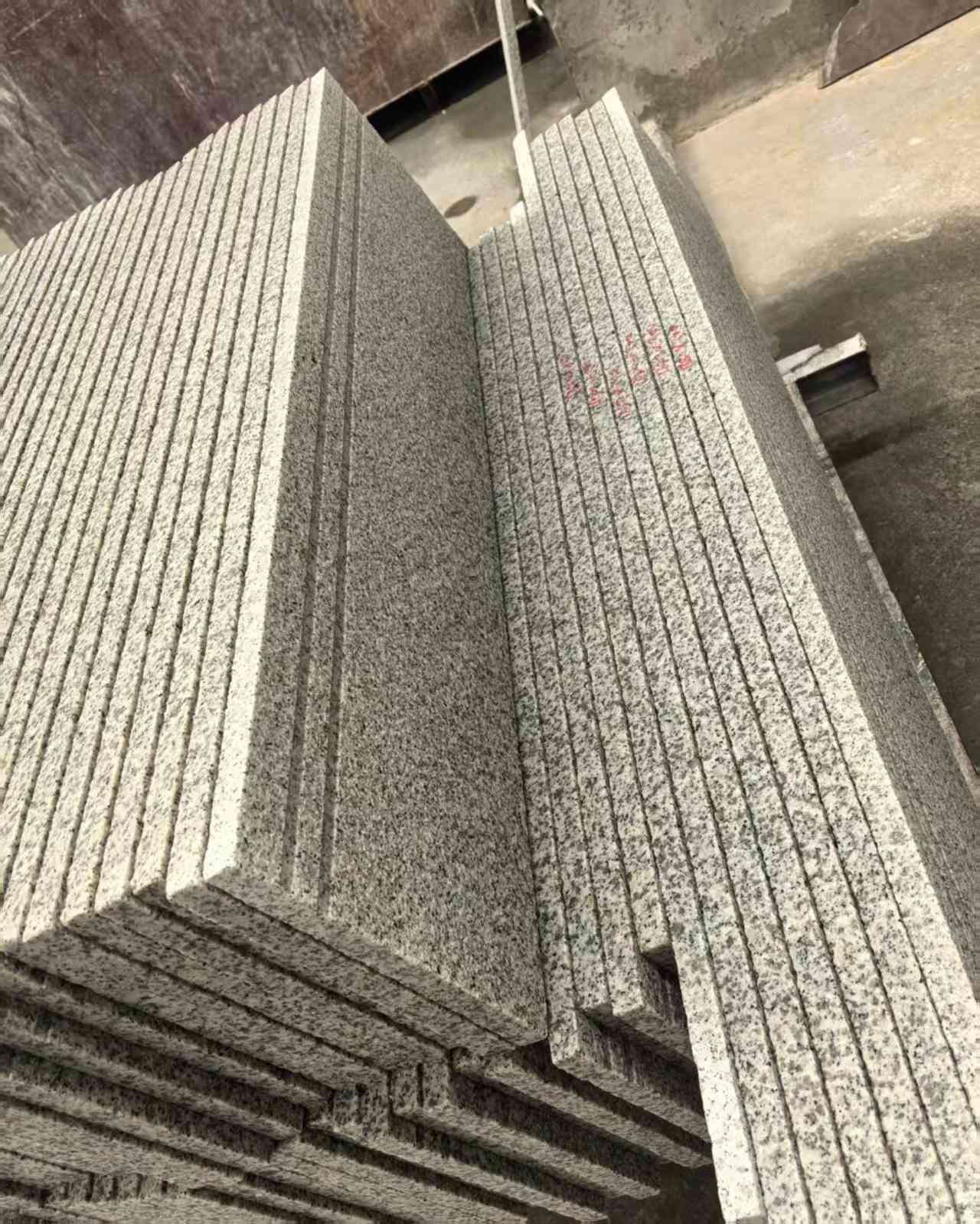 宿迁 白麻荔枝面花岗岩楼梯踏步