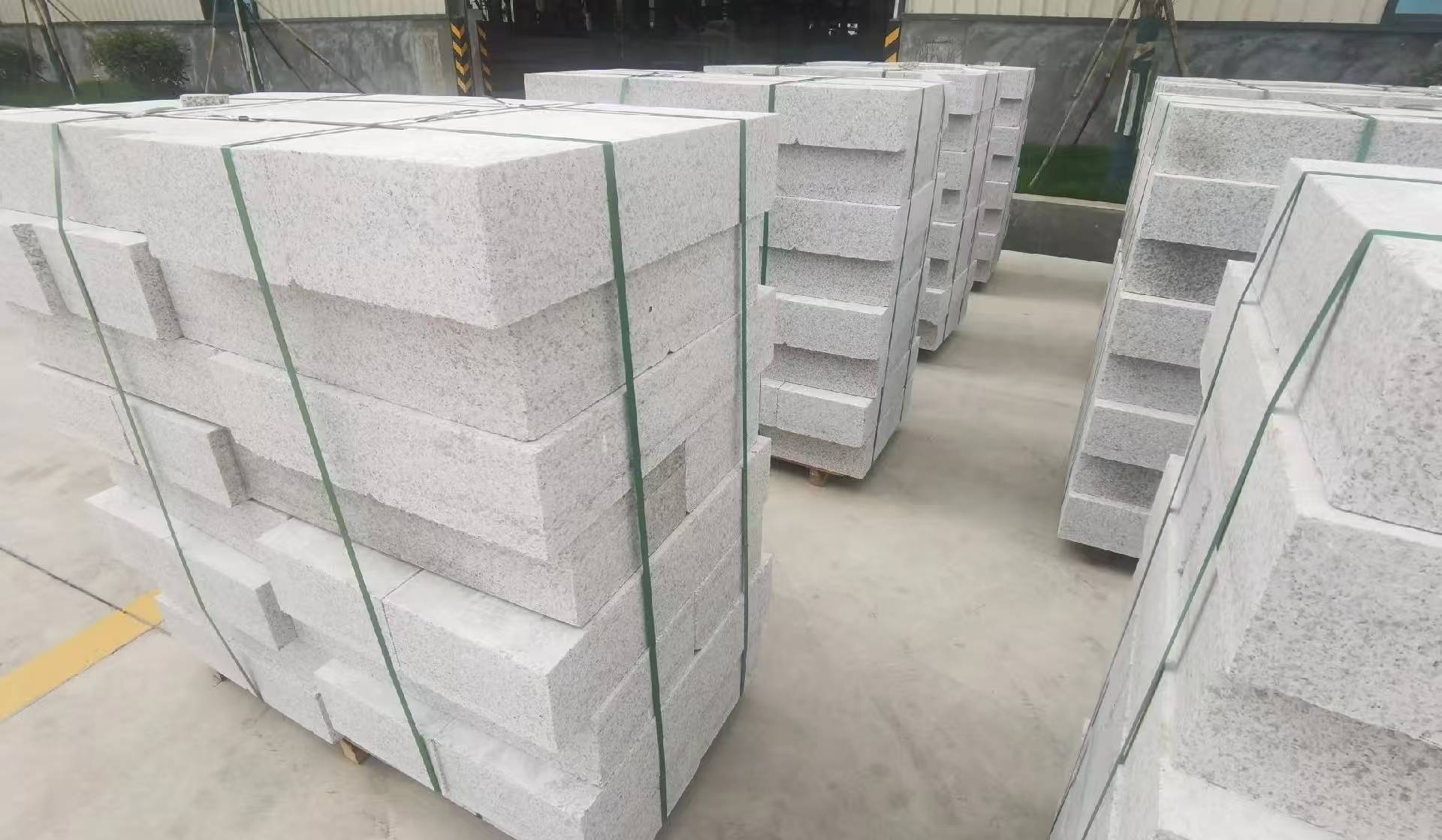 宿迁 白麻花岗岩路沿石，立缘石，平缘石，路牙石，道牙石，马路牙子等